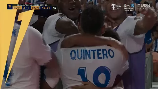 Copa Oro: Alberto Quintero dio una asistencia en derrota de Panamá ante Honduras