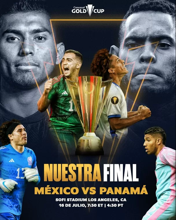 Final de la Copa de Oro 2023. Foto: Gold Cup