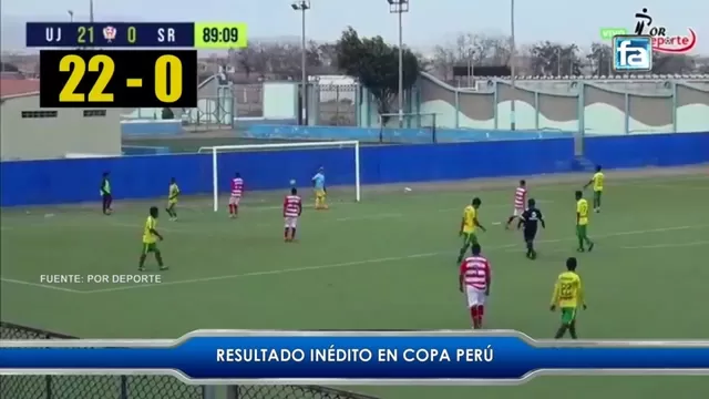 Copa Perú: Unión Juventud goleó 22-0 a Juventud Santa Rosa en Chimbote