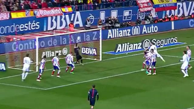 Copa del Rey: Oblak evitó gol de cabeza de Ramos con magnífica atajada