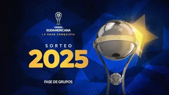 Conoce rivales de clubes peruanos para la Copa Sudamericana 2025 / CONMEBOL