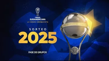 Conoce rivales de clubes peruanos para la Copa Sudamericana 2025 / CONMEBOL