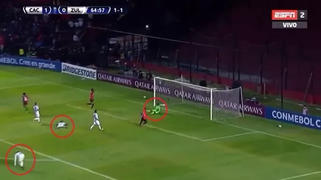Este gol fue el segundo de Colón marcado por la ‘Pulga’ Rodríguez.