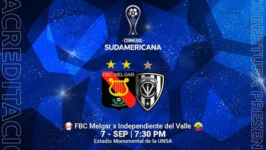 Melgar enfrenta al Independiente del Valle hoy a las 7:30 p.m.