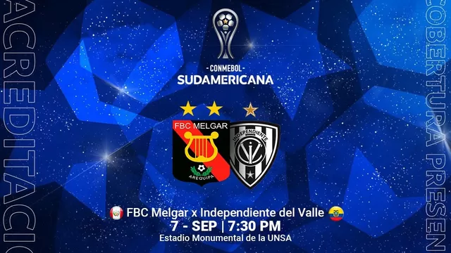 Melgar enfrenta al Independiente del Valle hoy a las 7:30 p.m.