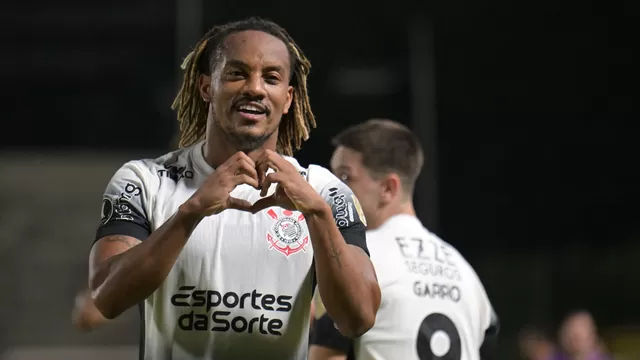 André Carrillo anotó el primero de Corinthians ante Universidad Central por Fase 2 de Copa Libertadores. | Video: ESPN