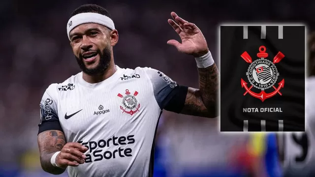 El club brasileño decidió terminar su vínculo con el neerlandés, que había hecho una serie de exigencias para renovar su contrato en el club paulista. | Foto y comunicado: X de Corinthians
