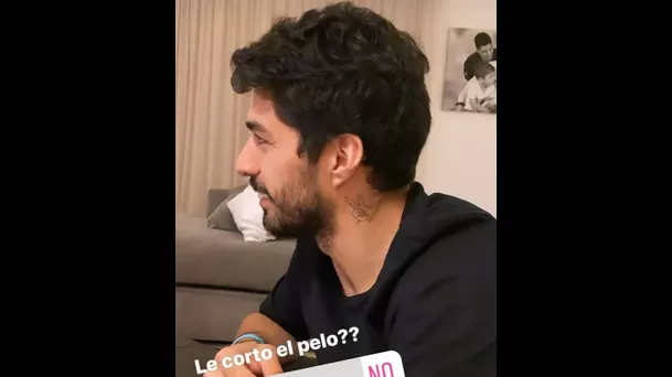 Este es el nuevo look de Luis Suárez | Foto: Instagram.