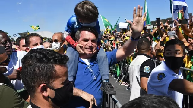 Jair Bolsonaro, presidente de Brasil. | Foto: AFP
