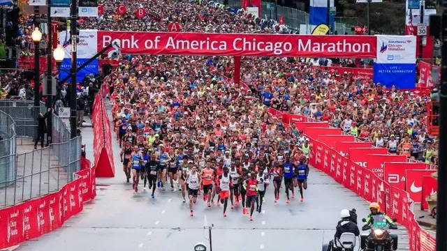 La primera edición del Maratón de Chicago fue en 1977 | Foto: AS.