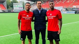 Sergio Peña y Miguel Araujo juegan en el Emmen de la Eredivisie. | Foto: Instagram