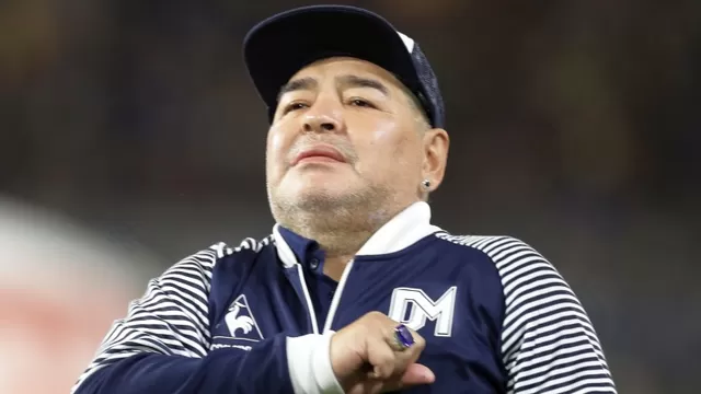 La estatua está a pocos metros del estadio Diego Armando Maradona. | Foto: AFP