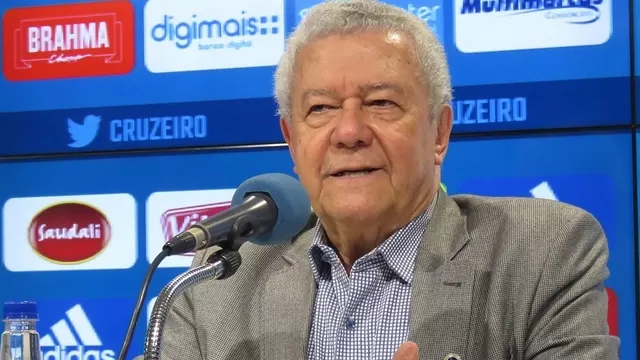 José Dalai Rocha, presidente del Cruzeiro. | Foto: Jornaldebrasilia.com.br