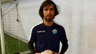 Juan Diego Gutiérrez, futbolista peruano de 28 años. | Foto: HFX Wanderers