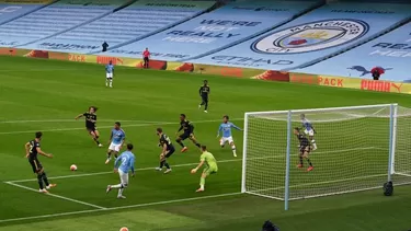 Manchester City goleó 3-0 al Arsenal en el Etihad Stadium. | Foto: AFP