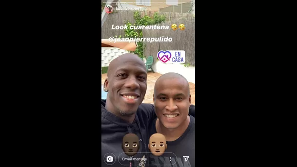 Luis Advíncula enseñó su nuevo look en Instagram.