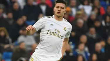 Luka Jovic, delantero serbio de 22 años. | Foto: AFP