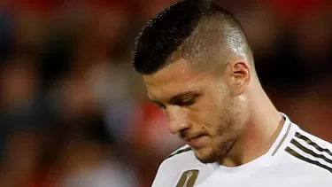 Luka Jovic, delantero serbio de 22 años. | Foto: AFP