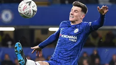 Mason Mount, jugador del Chelsea de 21 años. | Foto: AFP