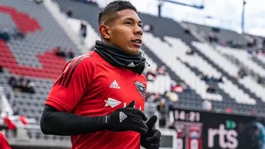 Edison Flores, mediocampista del DC United. | Foto: Instagram