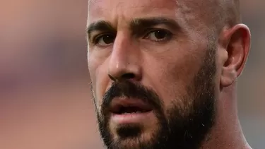 Pepe Reina, arquero español de 37 años. | Foto: AFP