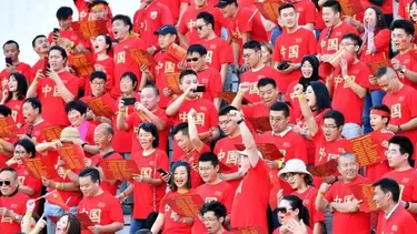 Los hinchas vuelven a los estadio de China | Foto: Getty Images.