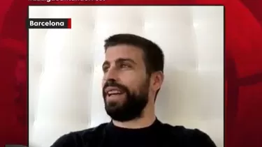 Piqué envió un mensaje en medio de la cuarentena en España. | Foto: Twitter