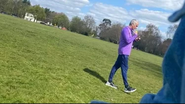 Mourinho rompió la cuarentena para entrenar en una plaza | Foto: Twitter.