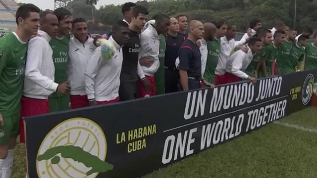 Cosmos de EEUU goleó a la selección cubana en histórico amistoso