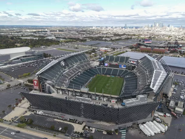 El Lincoln Financial Field, en Filadelfia, Estados Unidos, con una capacidad para 67,594 espectadores. | Foto: The New York Time - Getty Images by Omar Vega El Lincoln Financial Field, en Filadelfia, Estados Unidos, con una capacidad para 67,594 espectadores. | Foto: The New York Time - Getty Images by Omar Vega