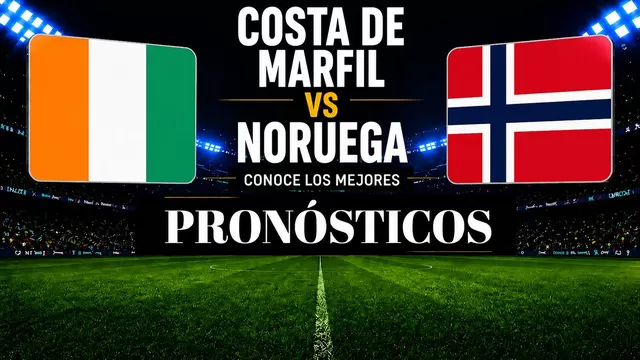 Conoce el pronóstico y las mejores cuotas del partidos entre Costa de Marfil vs Noruega por el Mundial 2026. | AD