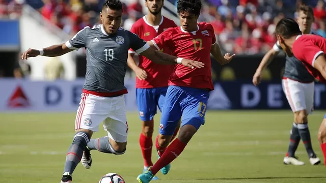 Costa Rica vs. Paraguay, grupo A Copa Am&amp;eacute;rica Centenario.