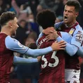 Coutinho anotó y evitó caída ante Manchester United en su debut con Aston Villa