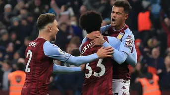 Coutinho anotó y evitó caída ante Manchester United en su debut con Aston Villa