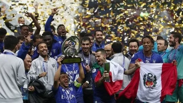 Al-Hilal de André Carrillo es el vigente campeón de la Champions League asiática.| Twitter