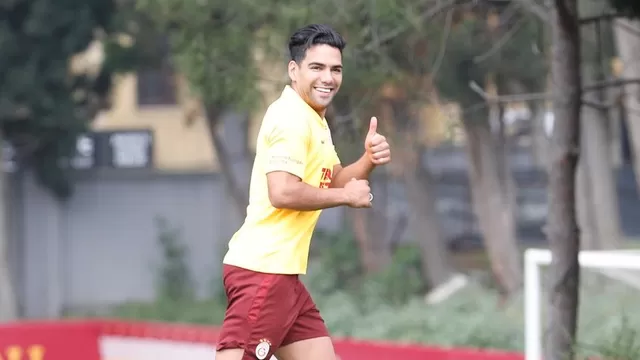 El delantero colombiano comenzó a entrenar con el Galatasaray. | Foto: Twitter