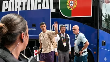 CR7 llegó a Houston para su debut con Portugal en el Mundial 2026
