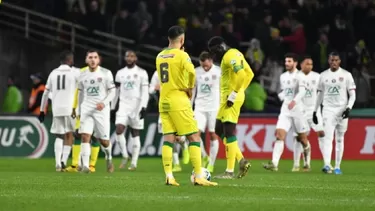 Nantes dijo adiós a la Copa de Francia | Foto: Nantes. Nantes dijo adiós a la Copa de Francia | Foto: Nantes.