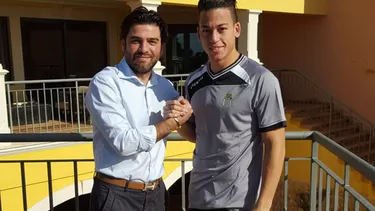 Cristian Benavente fichó por el Royal Charleroi de Bélgica por dos años