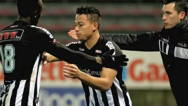 Cristian Benavente presenta en derrota del Charleroi