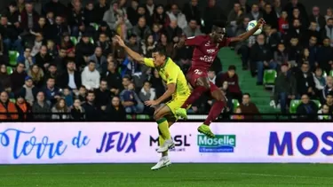 Cristian Benavente fue titular en Nantes | Foto: Nantes.