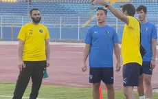 Cristian Benavente volvió a entrenar con el Pyramids FC de Egipto - Noticias de egipto