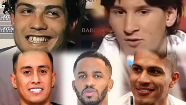 El cambio de look de Cristiano, Messi, Cueva, Guerrero y otros jugadores