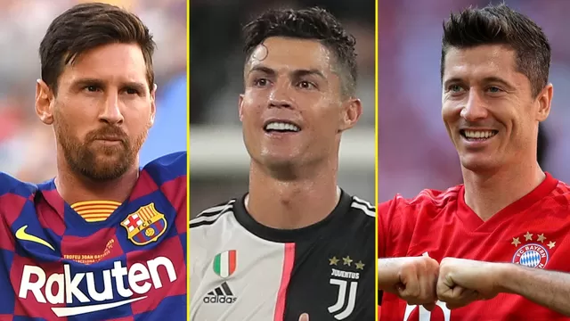 Messi, Cristiano Ronaldo y Lewandowski son candidatos al Globe Soccer Awards 2020