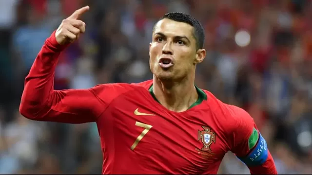 Cristiano Ronaldo adelantó en el marcador a Portugal sobre España 