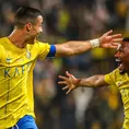 Cristiano Ronaldo anotó un doblete en goleada del Al-Nassr por la liga árabe