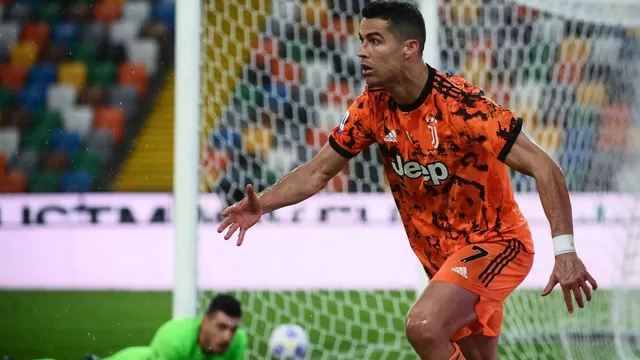 Cristiano anotó doblete para la remontada y triunfo de la Juventus ante Udinese