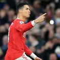 Cristiano anotó triplete en el triunfo 3-2 del Manchester United ante Tottenham