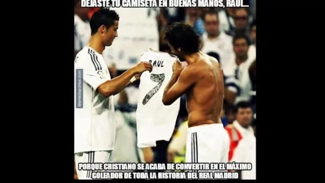 Cristiano Ronaldo batió récord histórico de Raúl y aquí están los memes-foto-3