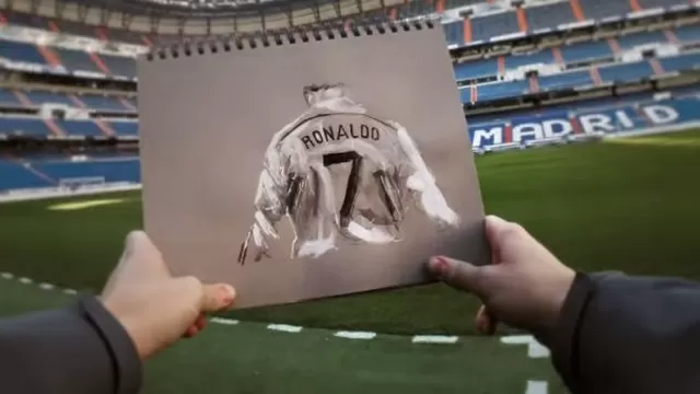 Cristiano Ronaldo: la carrera del luso en un cuaderno